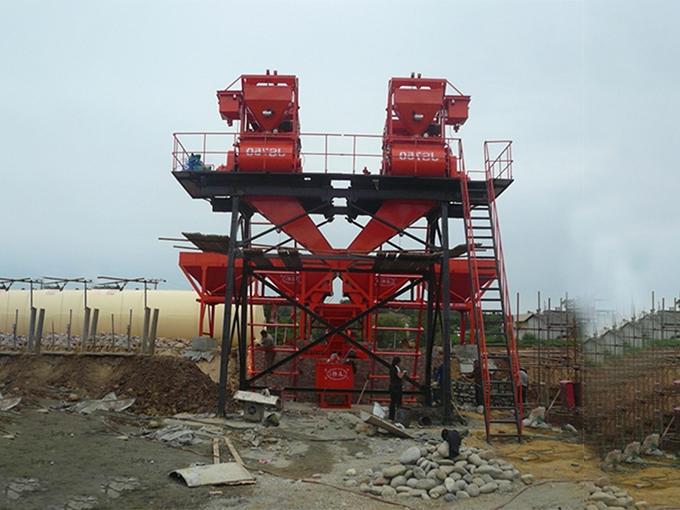 Xiangyang small mixing plant front